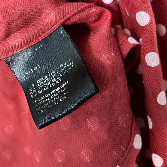 AMIRI Polka Dot Red Shirt - Picture 7 of 8